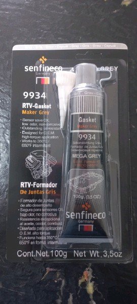 0172 SENFINECO RTV GASKETMAKER GREY (9934)
